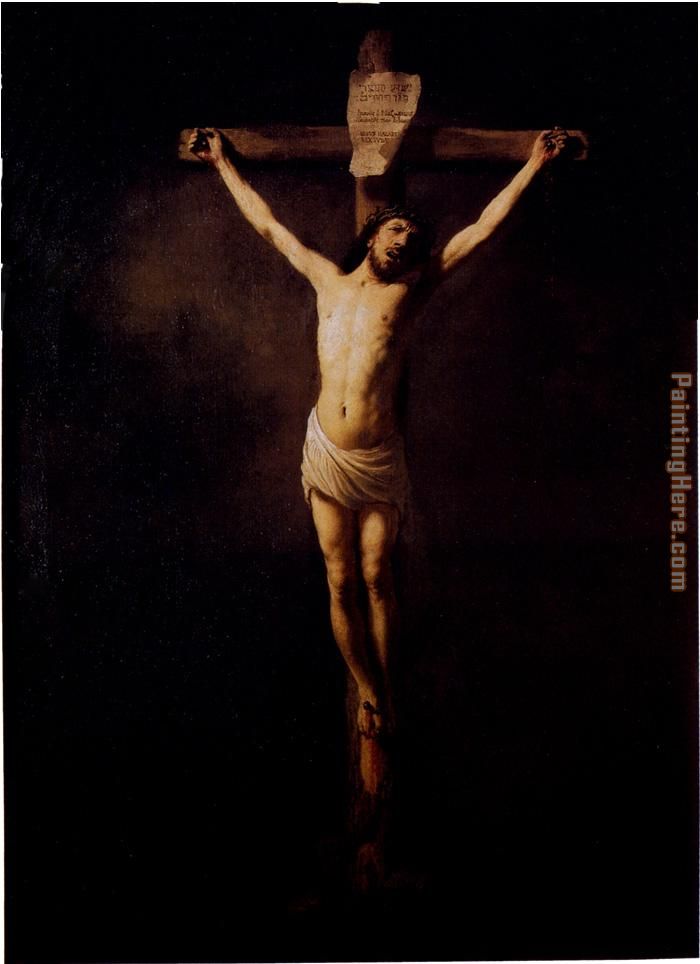 Rembrandt Christ On The Cross